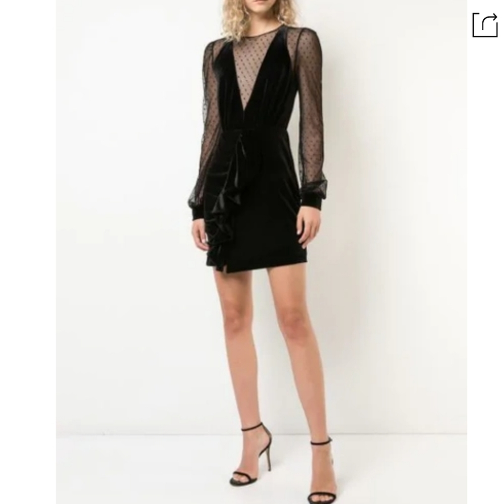 PatBo Tulle Mini Dress